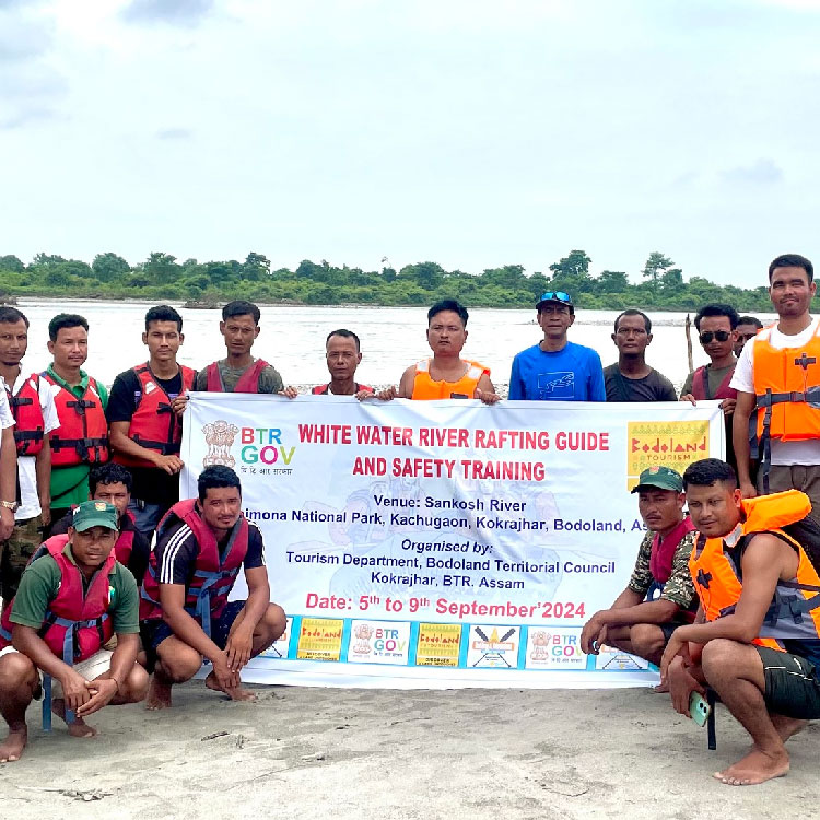 Promoting Eco-Tourism: Completion of White Water River Rafting Course